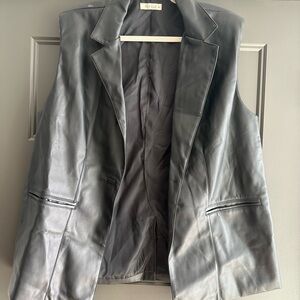 Black Sleeveless Vest